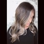 Balayage and cut