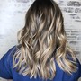 Balayage and cut