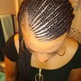 Natural cornrow