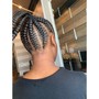 Feed in braids | 2