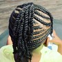 7-10 feed-in  braids