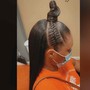 5 feed in braids