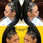 5 feed in braids