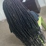 Rasta Locs (Hand Wrapped)Butt Length