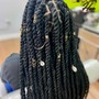 Knotless Box Braids Medium