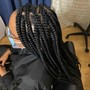 Large Bob box braids