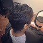 Partial Weave ponytail