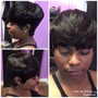 Quick Weave Short Hair