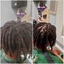 1/2 head loc retwist