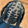 Loc Re-twist MAN BUN