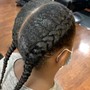 Loc Re-twist MAN BUN