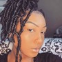 Loc  removal with braid take down