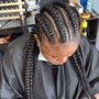 2 feed in Braids