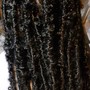 Bohemian knotless Braids (medium)