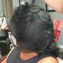 Silk Press (Natural Hair)