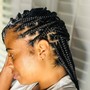 Med Knotless Braids