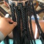 Knotless  braids (med)