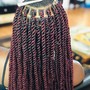 Knotless  braids (med)