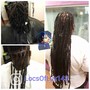 Loc Retwist with 2 Strand Twist/Ropes/Plaits  (Kids)