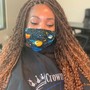 Crochet  Box Braid/Senegalese Twist Install