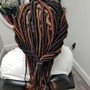 Human hair (goddess braids)