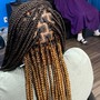 Small Knotless Braids