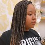 Medium Individual Braids with Knots