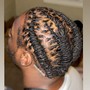 LocdndTwist  Retwist Mid back