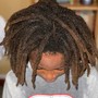 Kids combo loc retwist & style  Past Shoulder