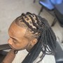 2 Strand Twist Half head