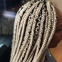 Med Knotless Braids