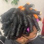 Dreads re-twist  1/2 head