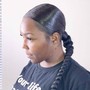 Sleek Braided Ponytail