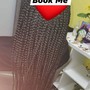 BoxBraids w/ FauxLoc Highlights