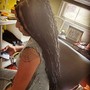 Bora Braids w/ Human Hair fed in