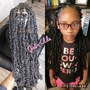 Medium Havana Rope Twists- Mid back-Lower