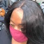 Half up Half Down Sew In