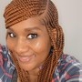 Medium regular box Braids