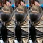 Sleek ponytail