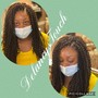 Medium Knotless Braids Incl Hair ($25 Nonrefundable deposit due at booking $Delancystouch )