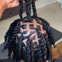 Loc Style Double Rope Twist/ 4 strand  (Additional Service/Do not book without maintenance!!!!!)