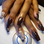 NAIL SHAPE-Coffin/Stiletto/Oval etc