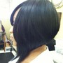 Traditional Full Sew In and Style with hair Already Shampooed