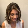 Woman haircut and style