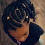 Bantu Knots kids