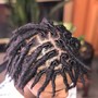 LocdndTwist  Retwist Mid back