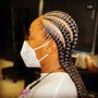 Kid's Knotless Braids