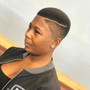 Woman’s barber cut