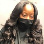 Closure Sew In over Dreads