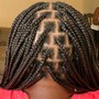 Medium Knotless Box Braids